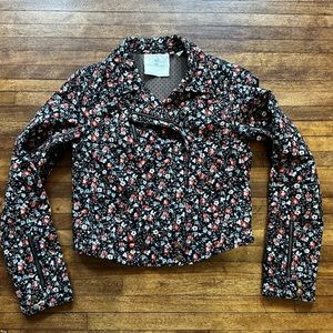 Hei Hei Cropped Moto Jacket